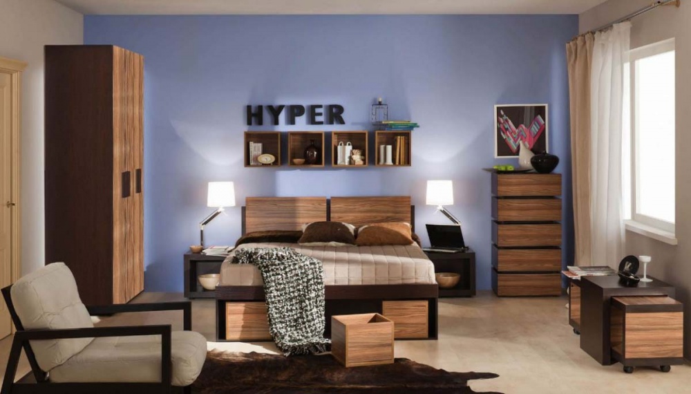 Спальни в стиле кантри