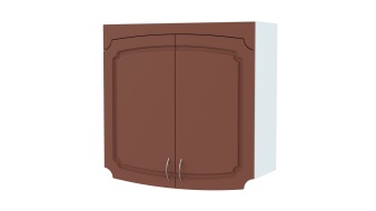 Эмилия шкаф навесной с полками 2 двери BMS - любой размер