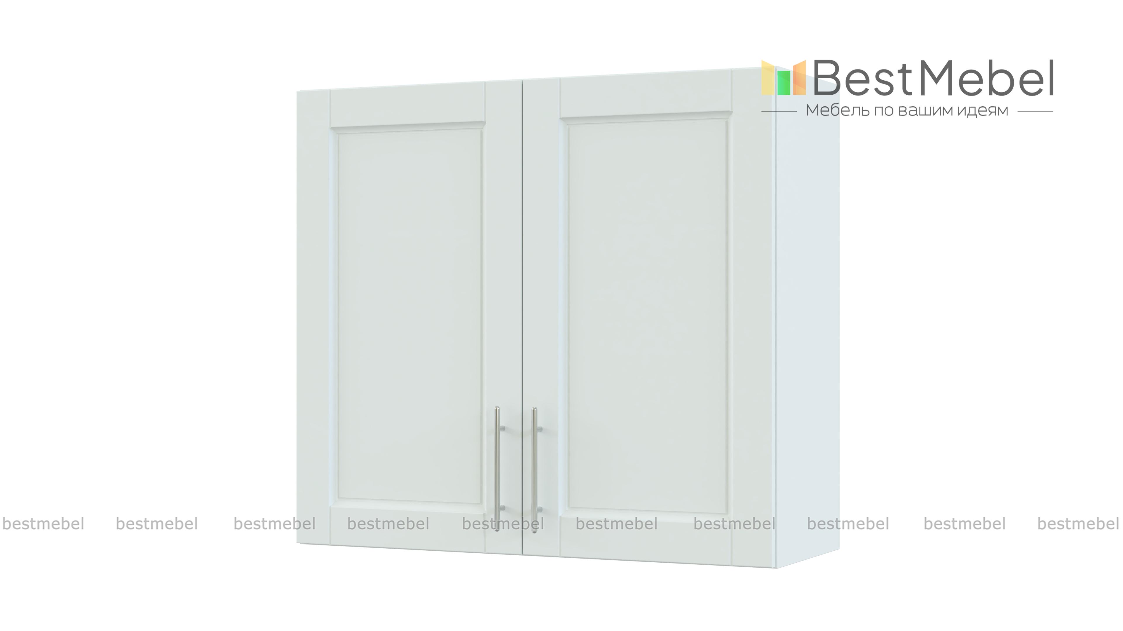 Шкаф верхний с 2-мя дверцами Сканди BMS - Фото