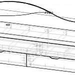 Чертеж Кровать Стэлла 5 BMS