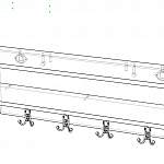 Чертеж Вешалка Остин 4 BMS