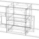 Чертеж Комод Стайл Люкс 15 BMS