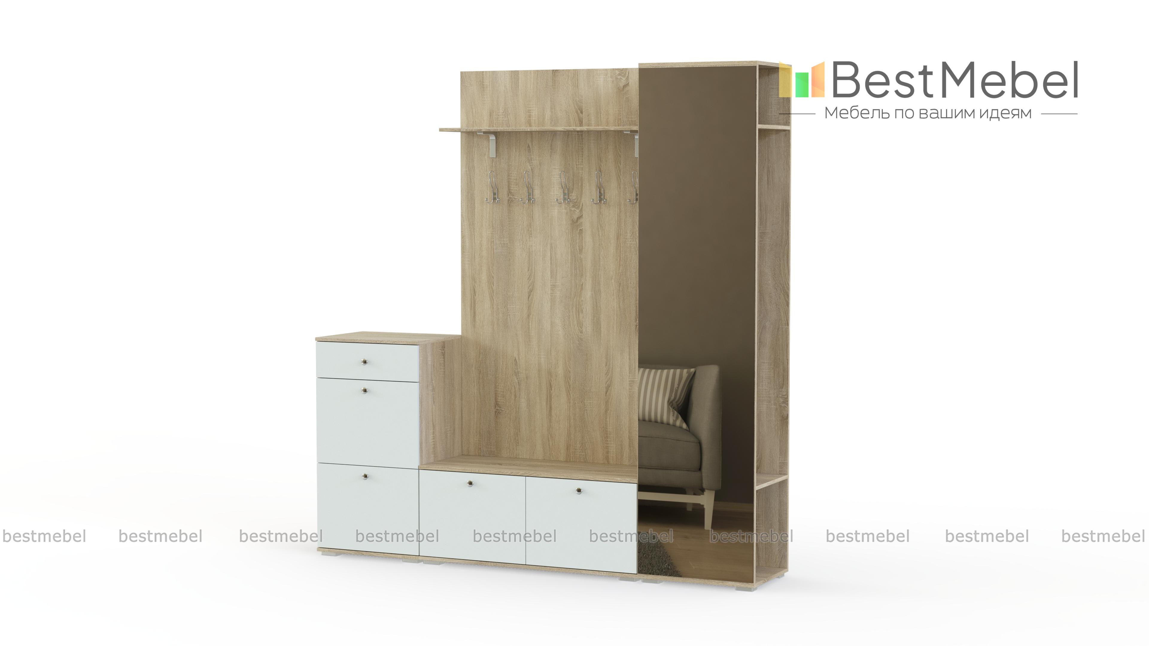 Прихожая Салют Рондо 04 BMS - Фото