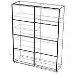 Схема сборки Шкаф-купе Пакс Мехамн Pax Mehamn 8