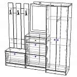 Схема сборки Прихожая Альба BMS