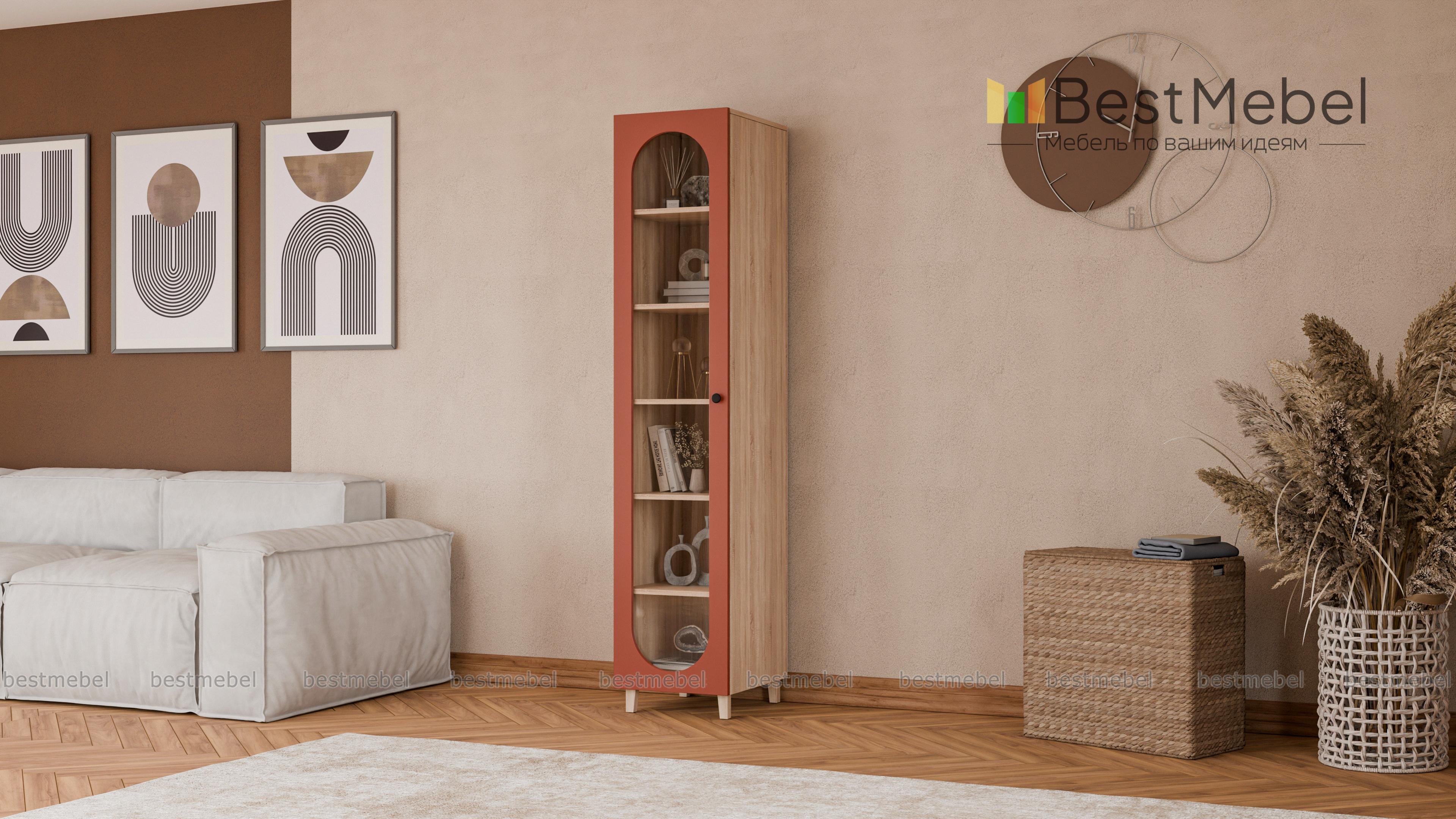 Шкаф-пенал Рене 2 BMS - Фото