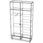 Шкаф Дания 7 BMS(Платье - Белье (2))