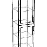 Схема сборки Шкаф книжный 1 №2 BMS