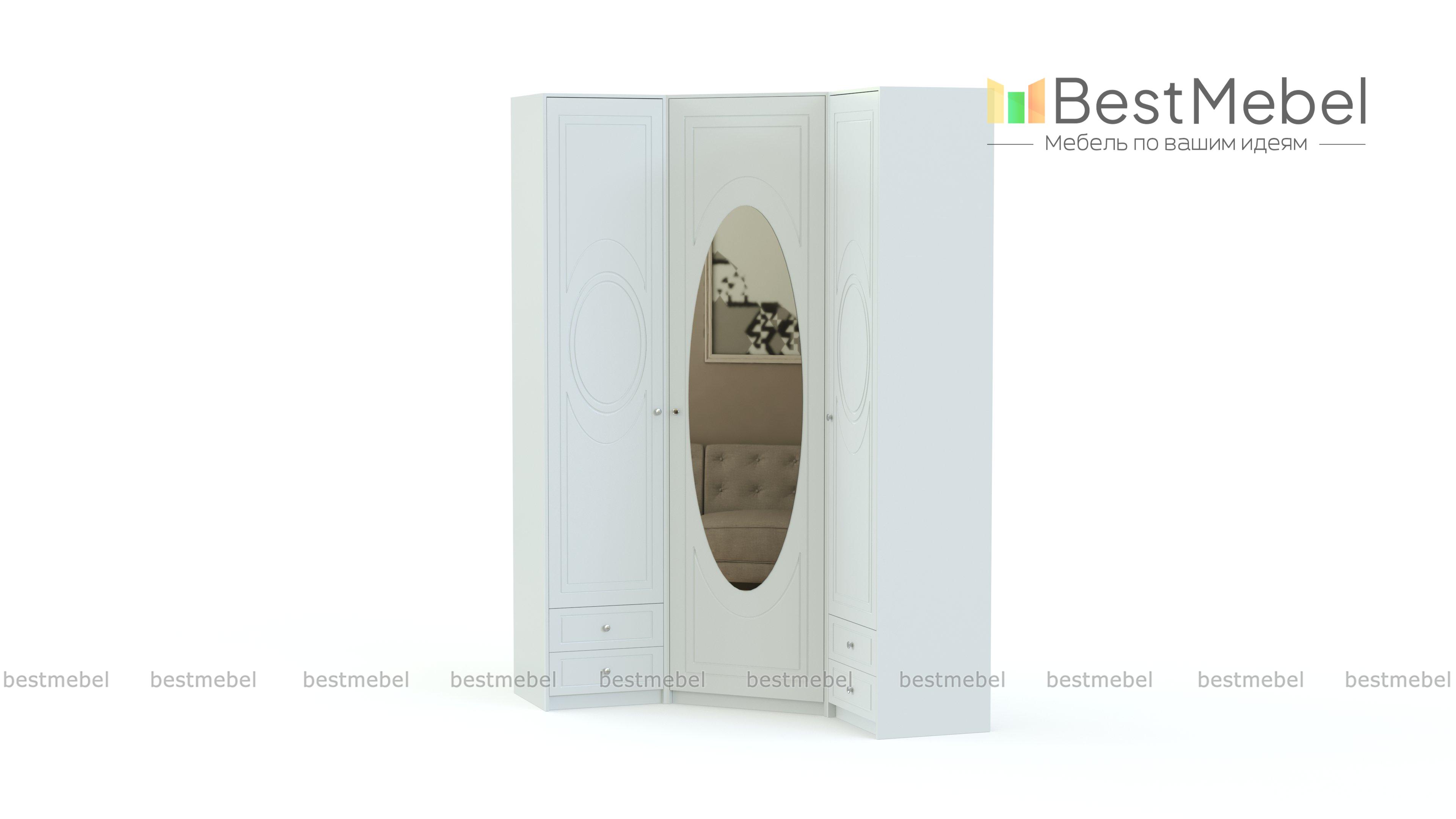 Шкаф угловой Василиса BMS - Фото