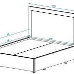 Чертеж Кровать Кэрри-3 BMS