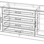 Чертеж Комод Карл-065 BMS