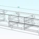 Чертеж Тумба Iris 6 RTV BMS
