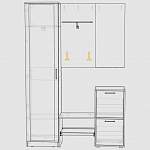 Схема сборки Прихожая Венеция BMS