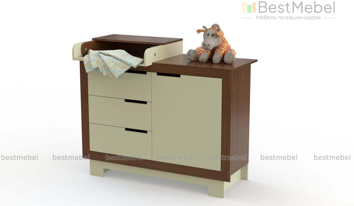 Пеленальный комод Ирис 12 BMS - Фото