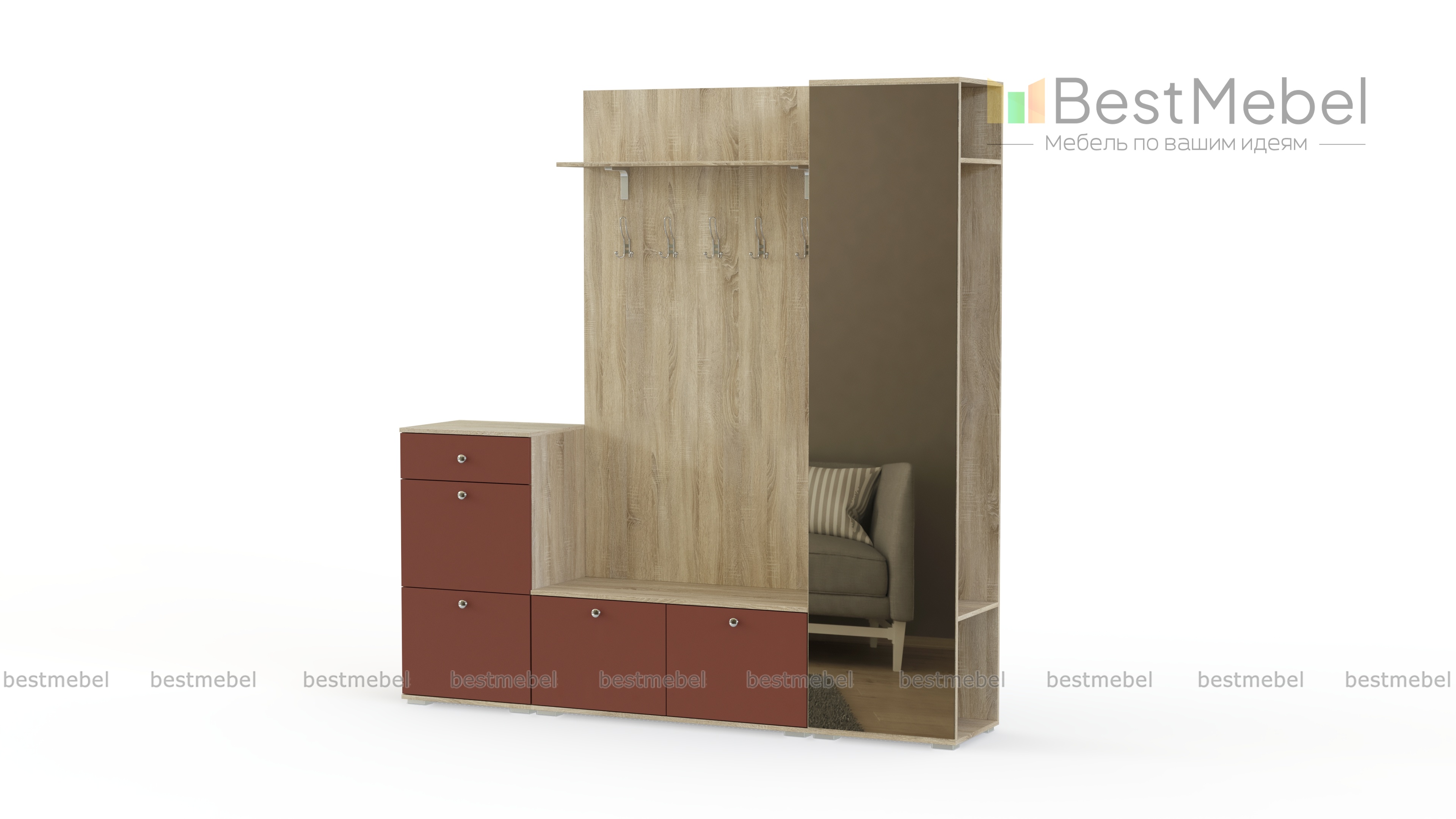 Прихожая Салют Рондо 04 BMS