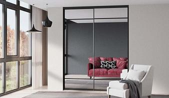 Шкаф-купе Берг BMS(Белье - Платье с полкой (2)) (1700х2700х600)