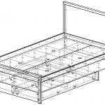 Чертеж Кровать Эврил 5 BMS