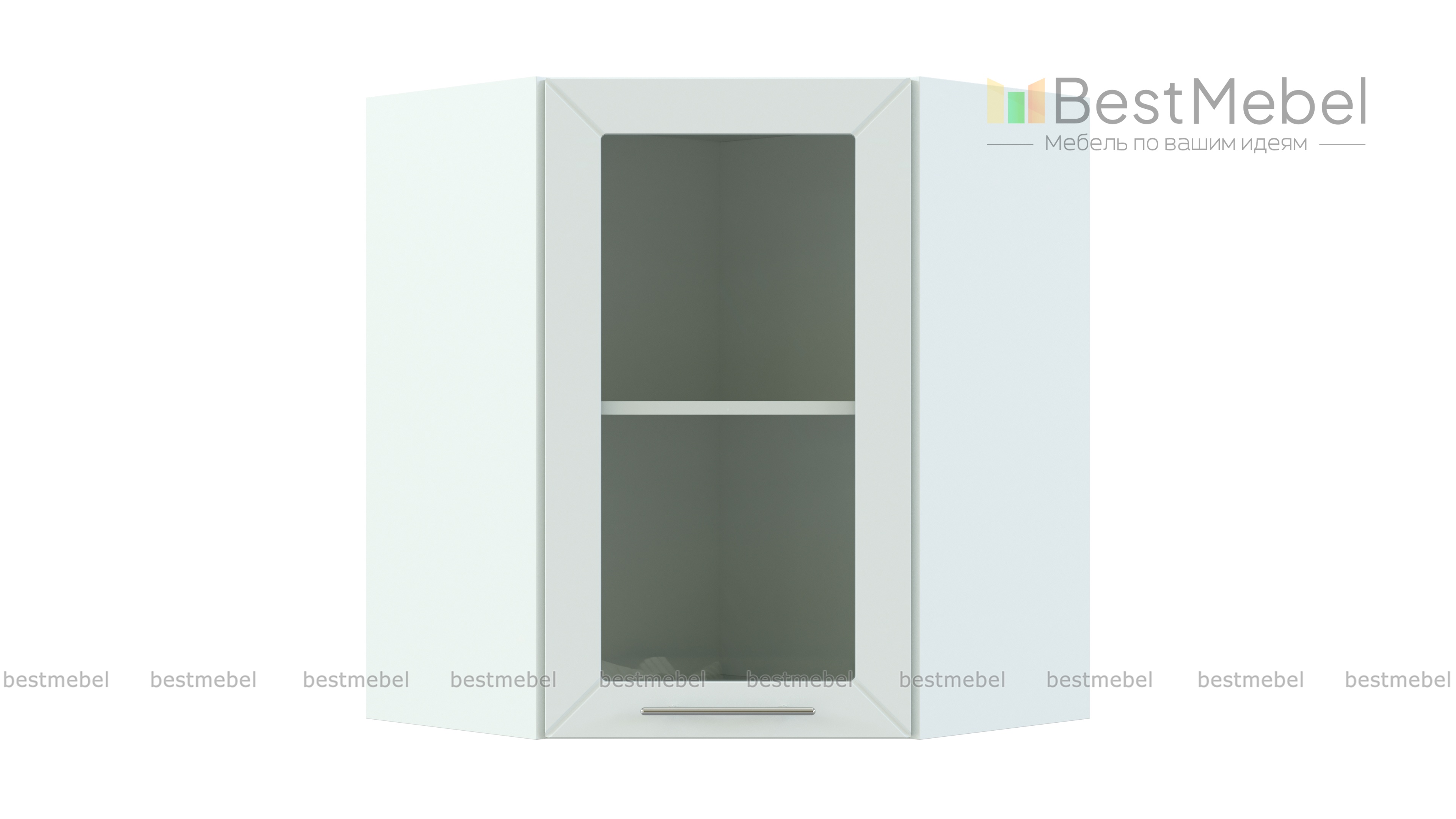 Шкаф верхний угловой Тетчер BMS