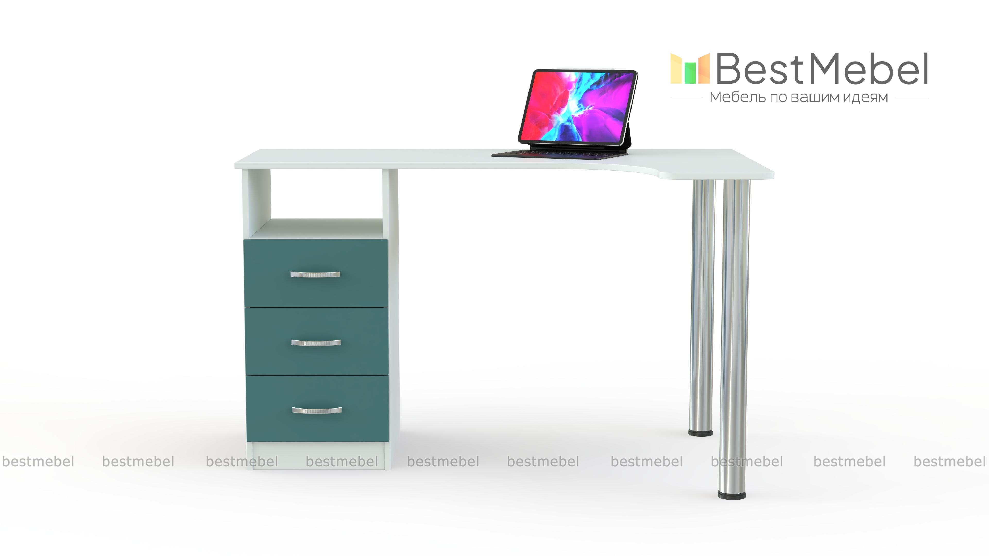 Письменный стол Беллатриса 1 BMS - Фото