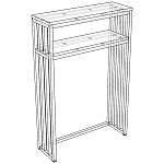 Консольный стол Мартин 3 BMS