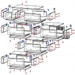 Чертеж Комод Тея 11 BMS