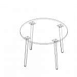 Схема сборки Журнальный стол Хаген 11 BMS