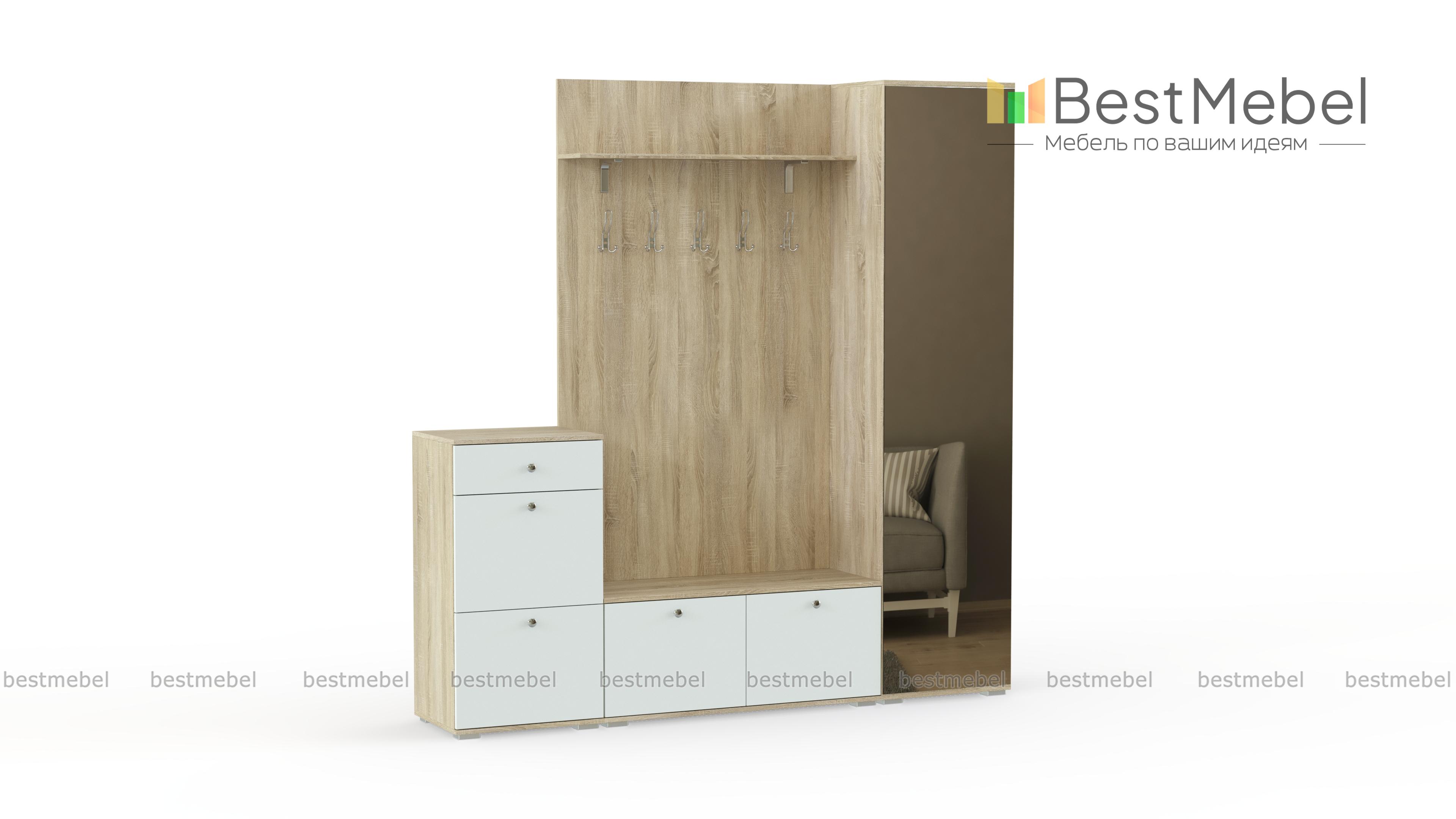 Прихожая Салют Рондо 04 BMS - Фото