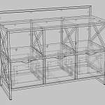 Комод Шанталь 3 BMS