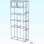 Схема сборки Стеллаж Ноэл 4 BMS