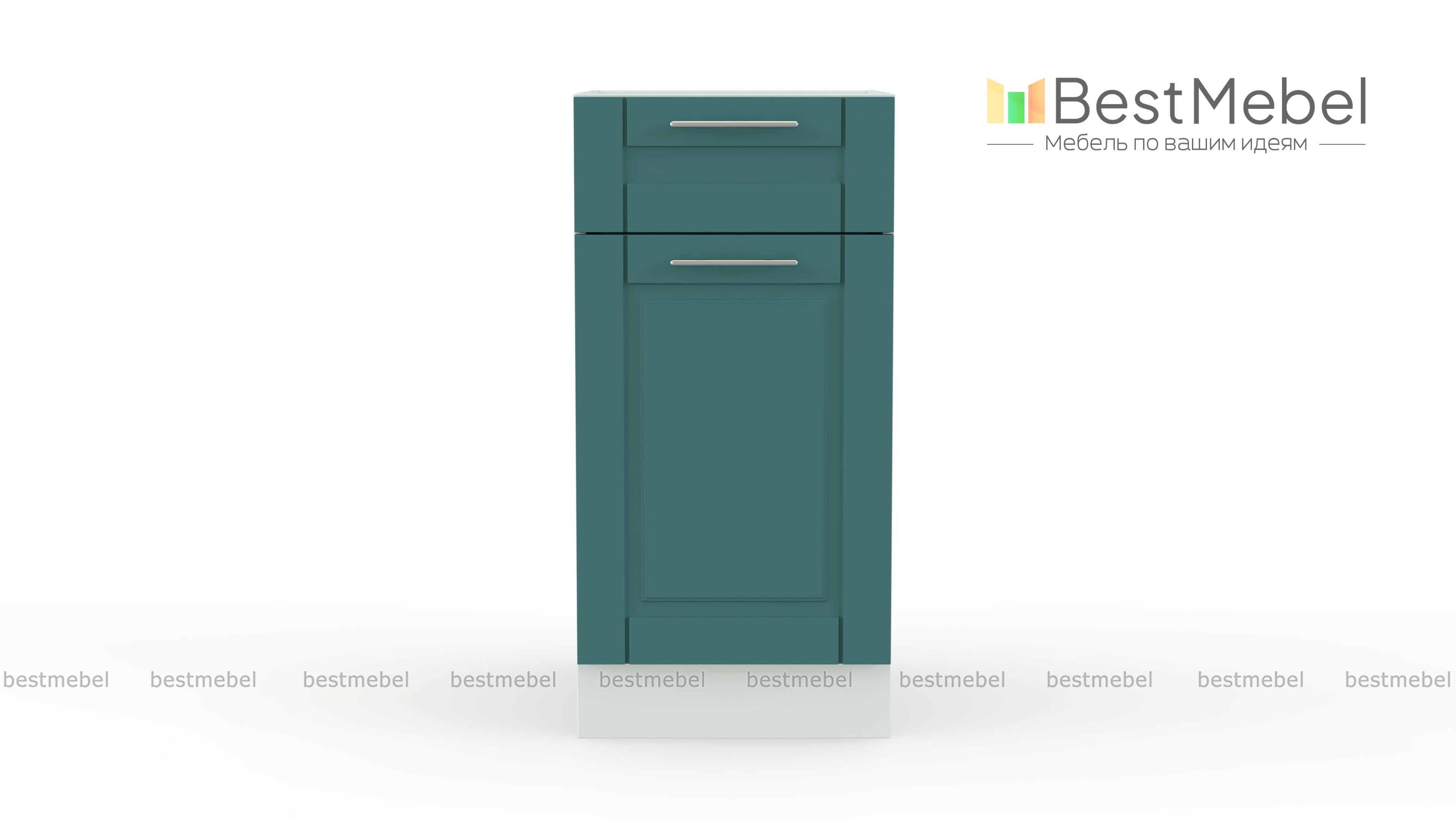 Шкаф нижний Палермо Тумба с одним ящиком и одной дверцей BMS - Фото