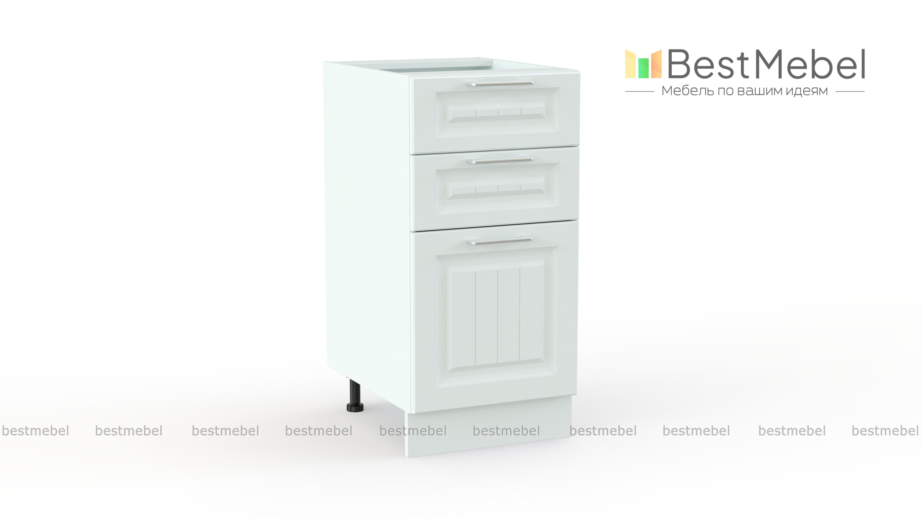 Шкаф нижний с 3-мя ящиками Европа BMS - Фото