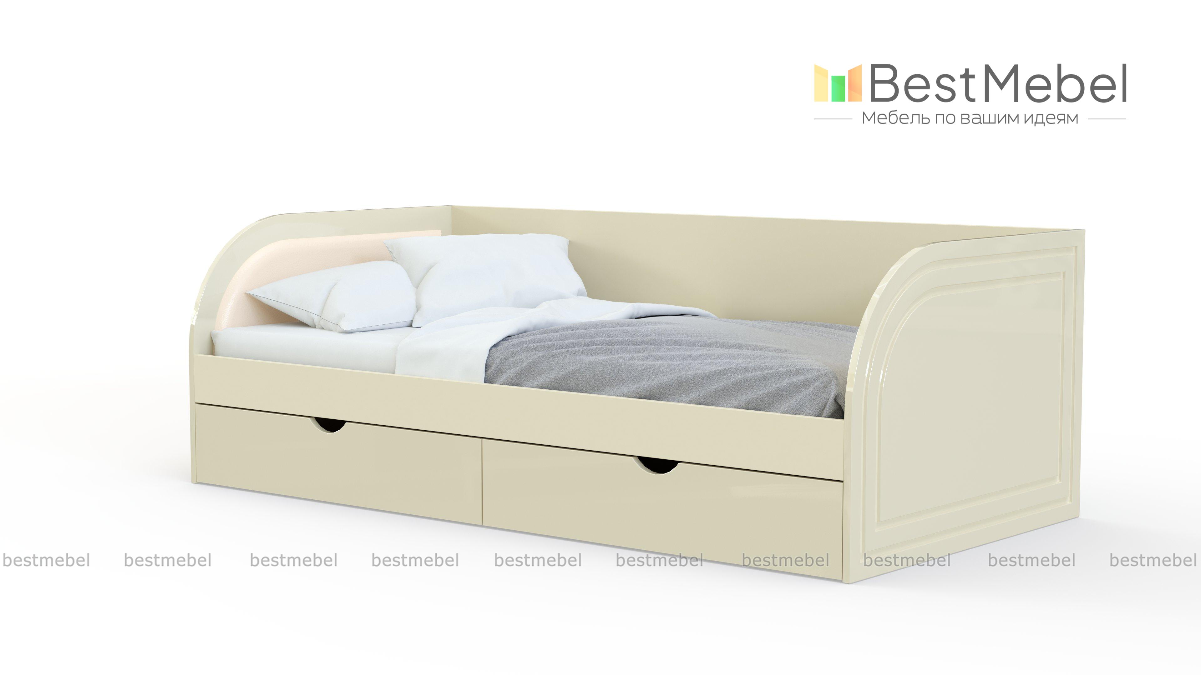 Кровать Мари Блеск 17 BMS - Фото