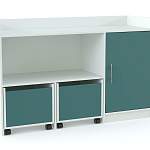 Ящик для игрушек на колесах №3 BMS - Фото 2