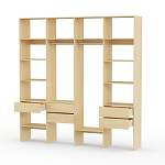 Стеллаж для одежды Мирта 68 BMS - Фото 16