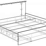 Чертеж Кровать Фантазия BMS