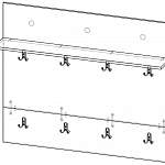 Чертеж Вешалка Клайд 4 BMS