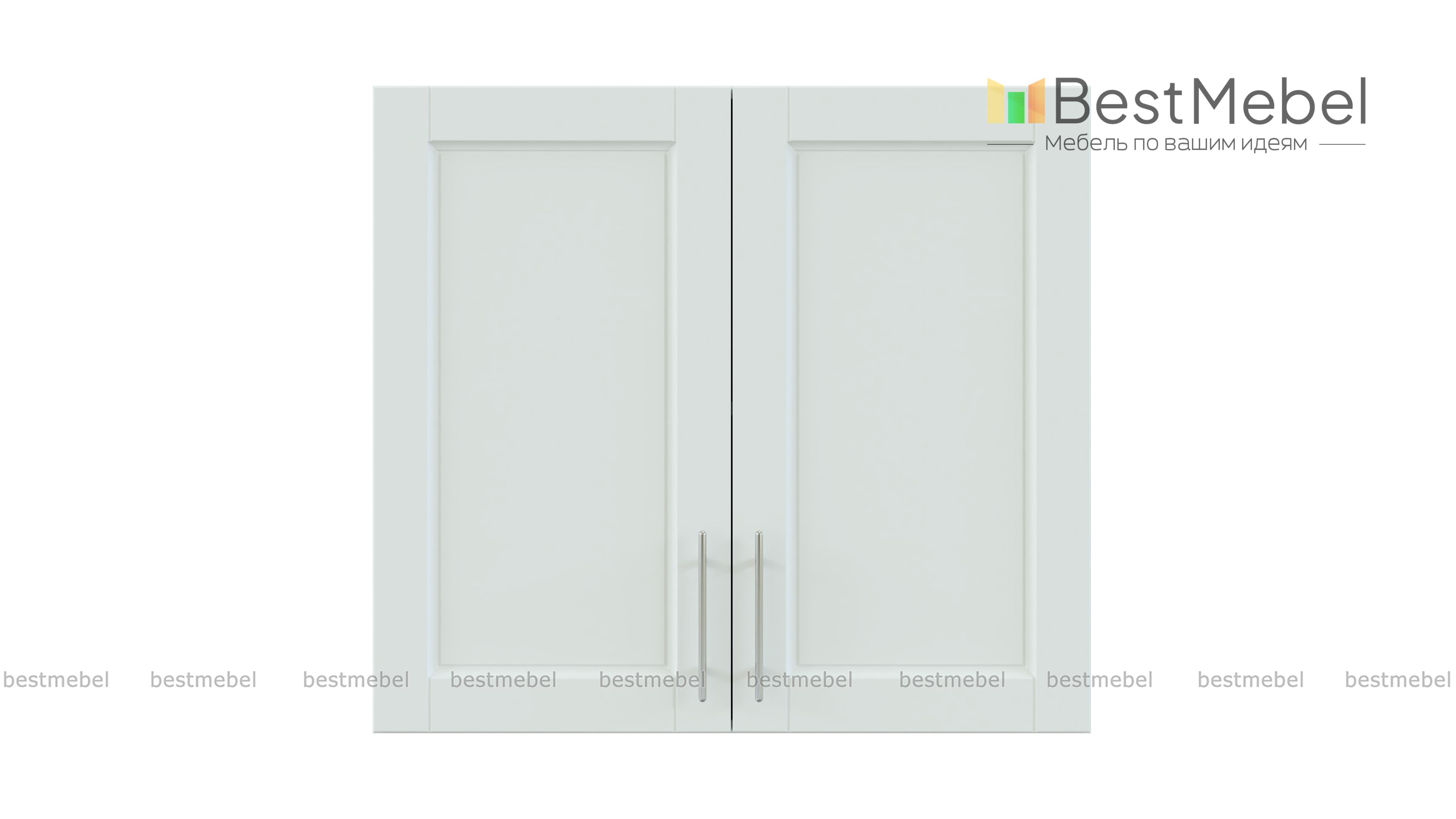 Шкаф верхний с 2-мя дверцами Сканди BMS - Фото