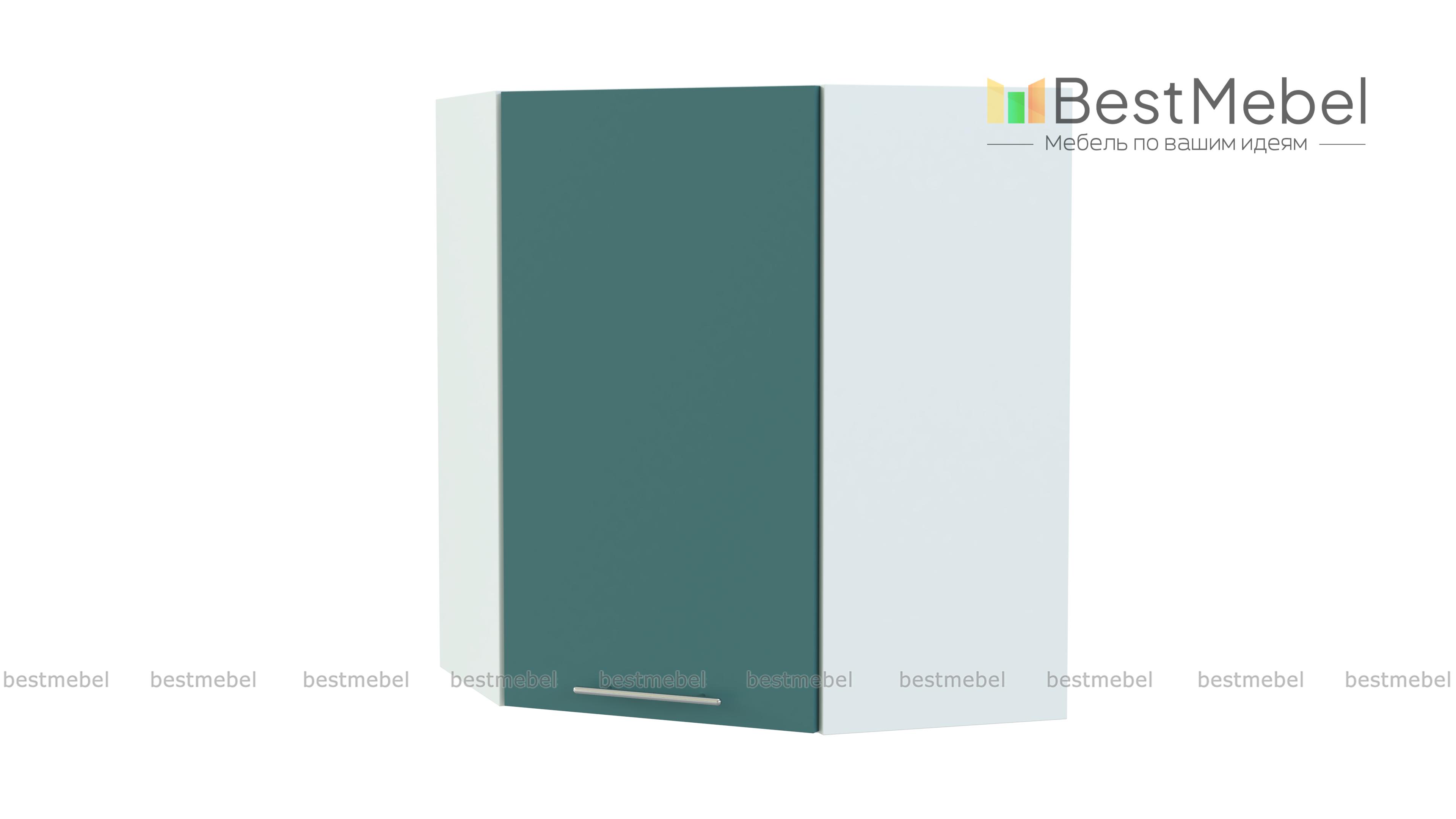 Шкаф верхний угловой Vento 8 BMS - Фото