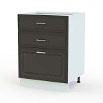 Шкаф нижний с 3-мя ящиками Ника BMS - Фото 7