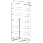 Шкаф распашной Ализе 4 BMS