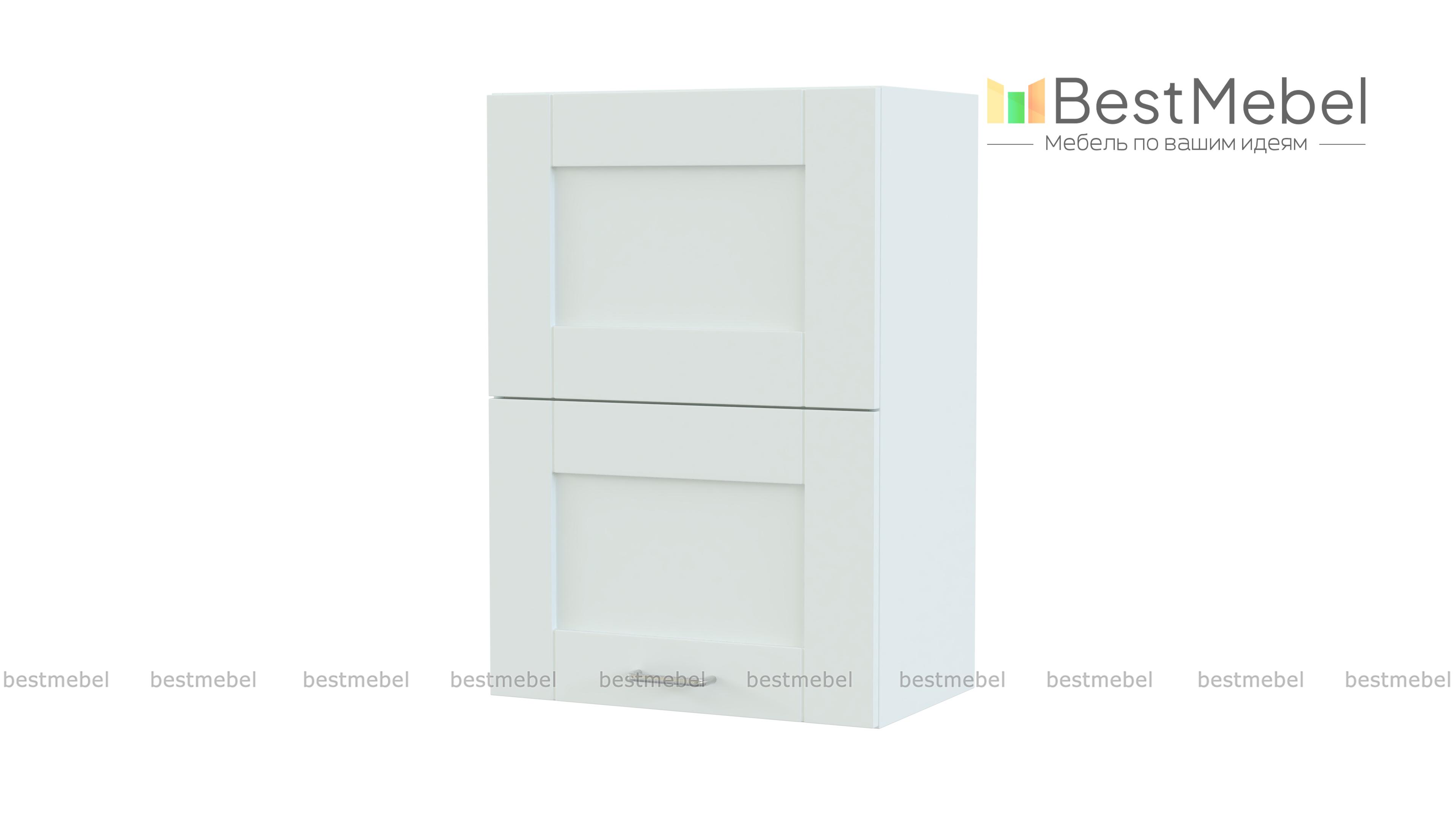 Шкаф верхний горизонтальный Лофт с ПМ BMS - Фото