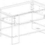 Чертеж Журнальный столик Forte 12 BMS