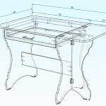 Схема сборки Кухонный стол УШ-11 BMS