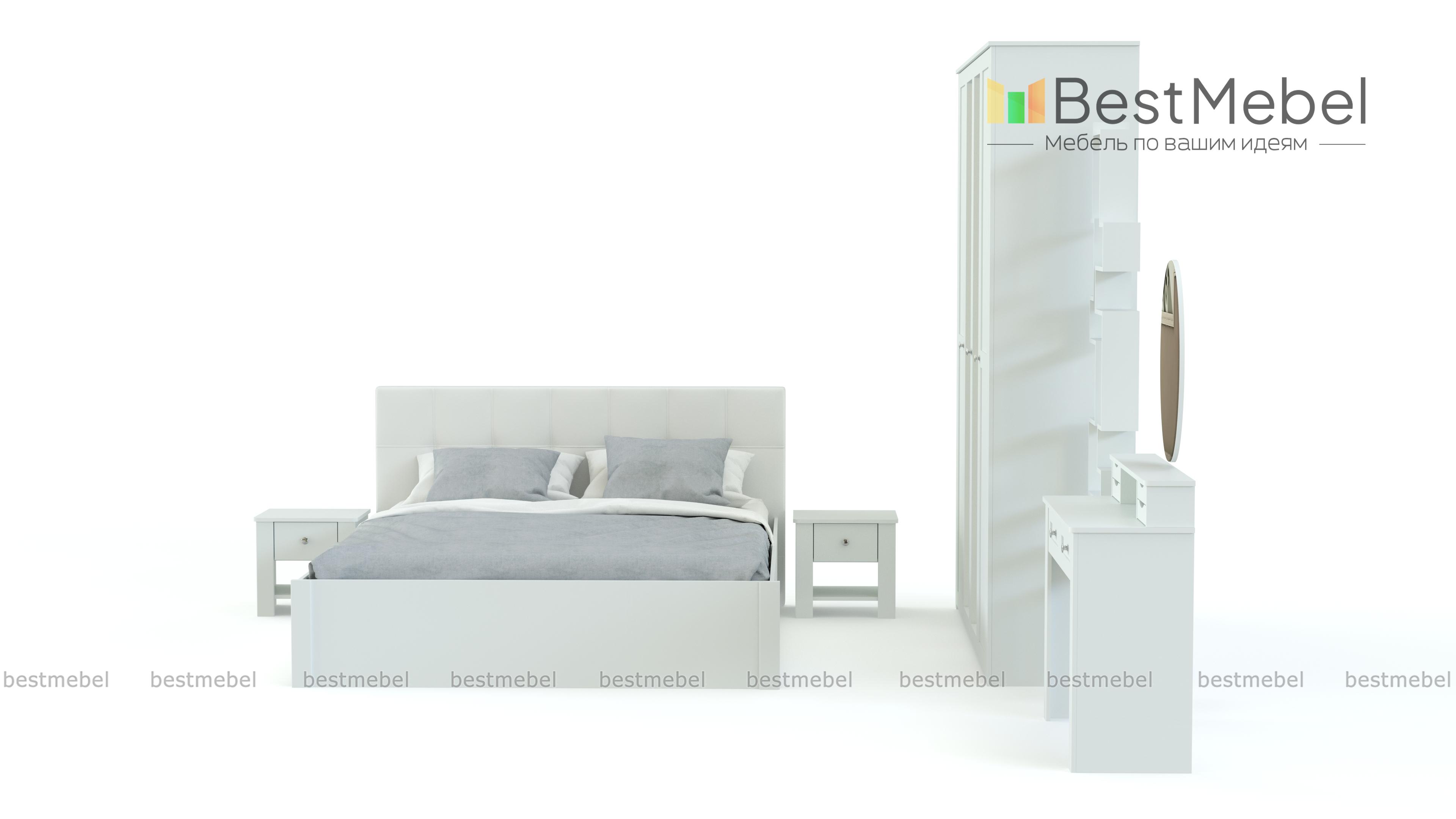 Спальня Бриз комплектация 2 BMS - Фото