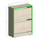 Обувница Нео 2 BMS