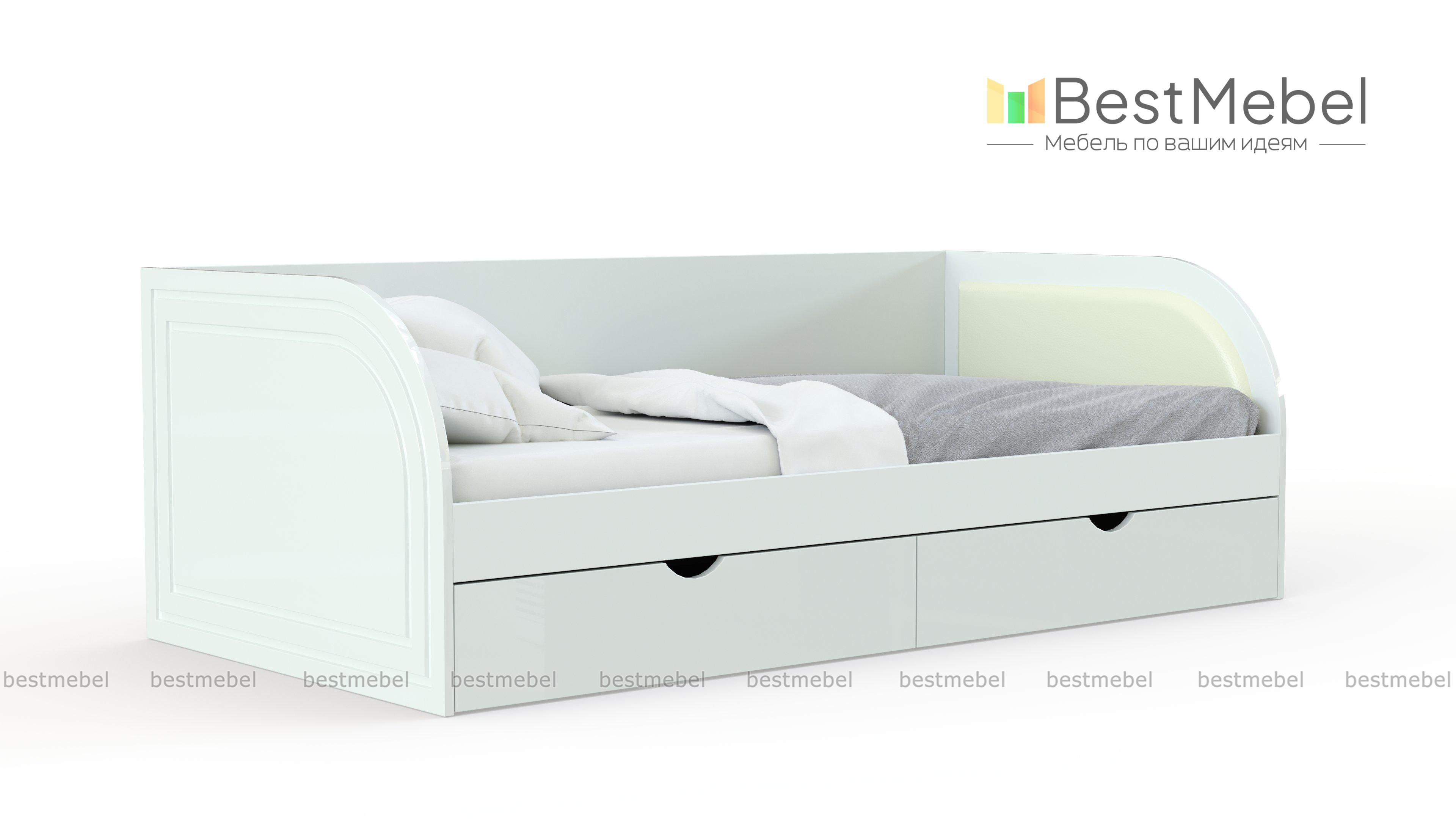 Кровать Мари Блеск 17 BMS - Фото