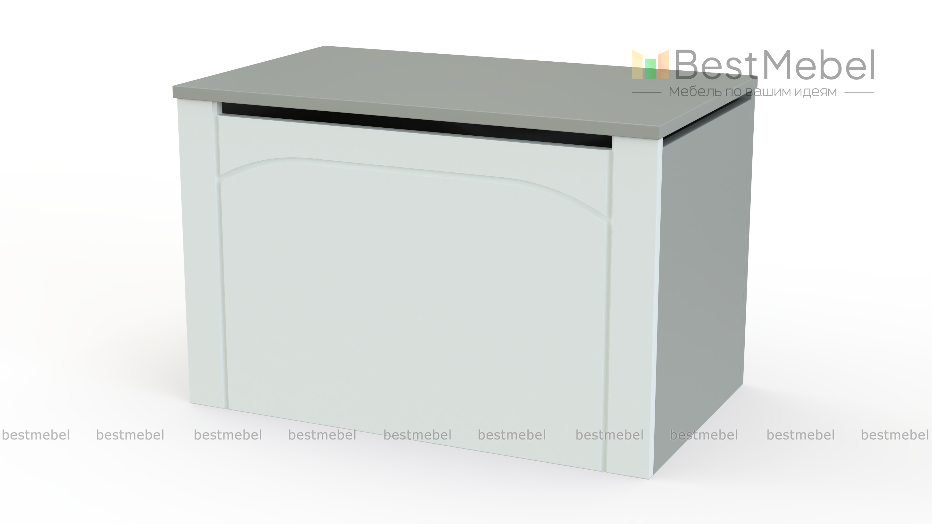 Ящик для игрушек Bianco Fiori BMS