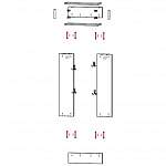 Схема сборки Вешалка Смайл 1 BMS