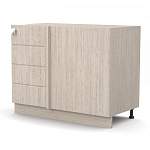 Тумба напольная угловая Квадро BMS - Фото 10