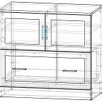 Схема сборки Комод Карлос-026 BMS